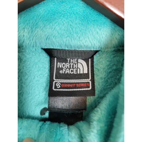 The North Face Women's Size Large Green Mock Neck Jacket FLAWS Please Read - Picture 7 of 10